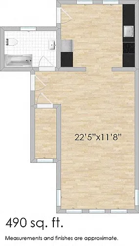 Floor plan 710.5 N. Austin E