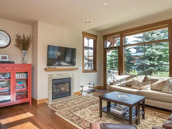Natural gas fireplace and radiant in floor heating