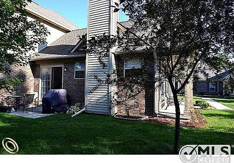 Side yard and patio