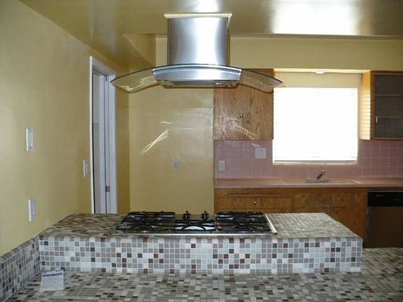 Remodeled kitchen