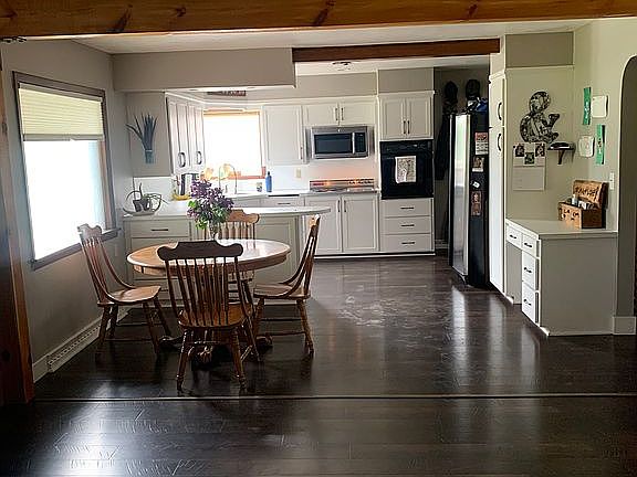 Open Dining Room and Kitchen