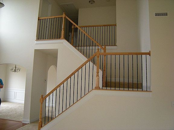 Looking from the Great Room to the upstairs