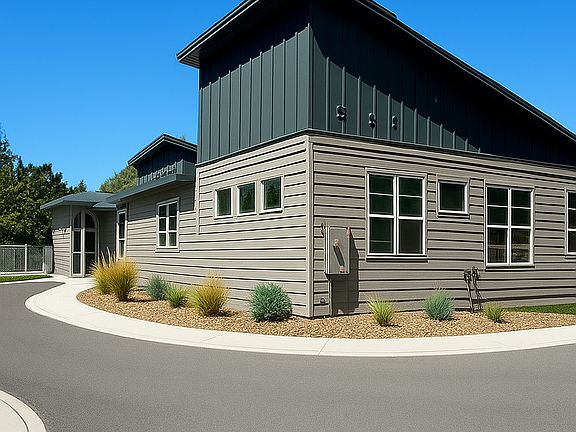 Side of house.