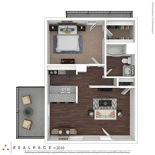 Floor plan Magnolia Renovated