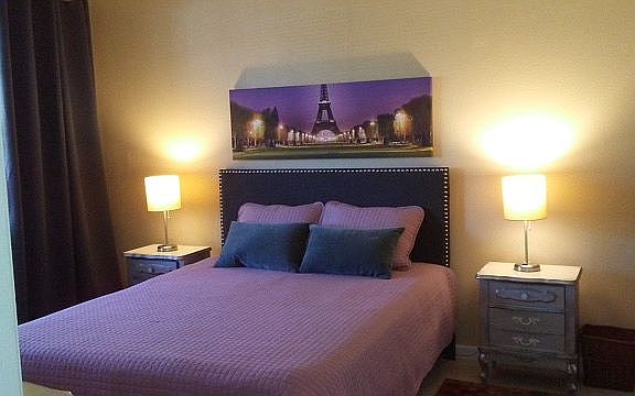 Comfy queen bed