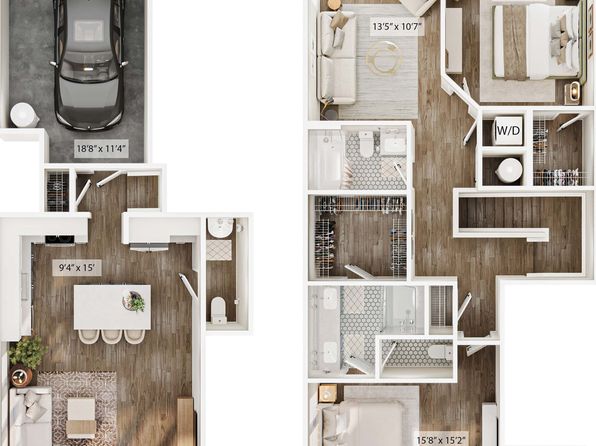 The Westbrook Townhomes at Brewers Row | 2402 Ownby Ln, Richmond, VA