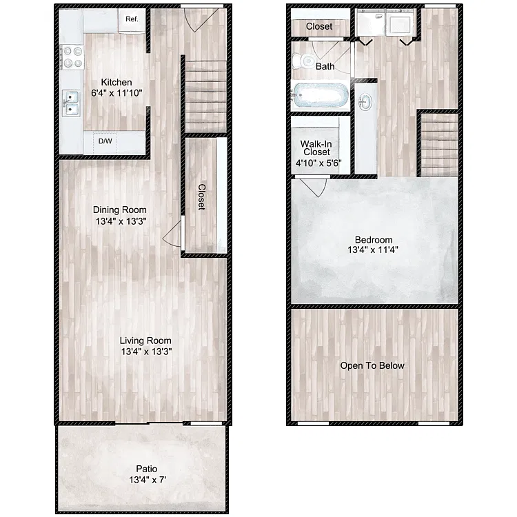 Floor plan The Lillie