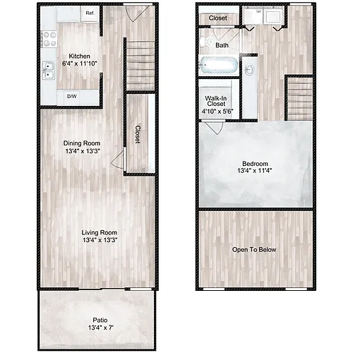 Floor plan The Lillie