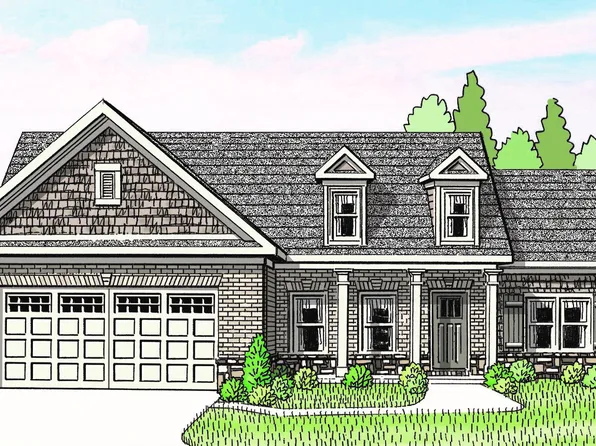 (GA)The Ava | Front Entry Plan, Belle Woode Estates