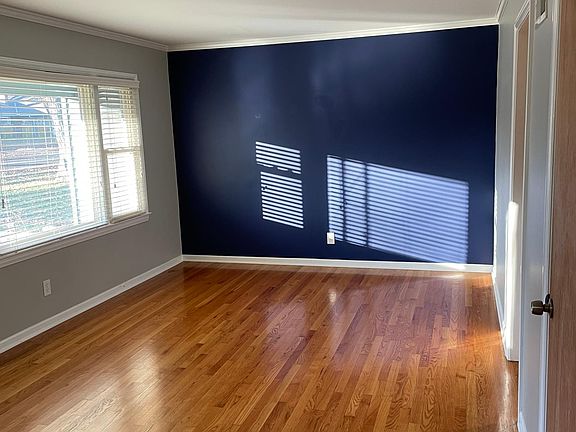 Front Living Room looking toward Entrance to Kitchen and Coat Closet