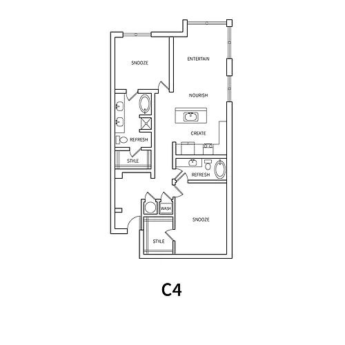 Floor plan C4