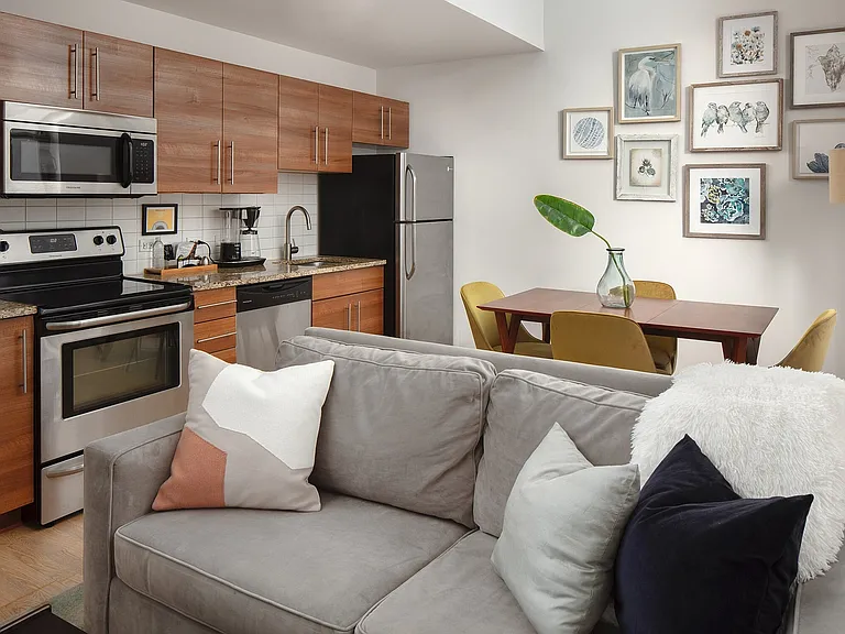 207 Model Home - Living Room Kitchen