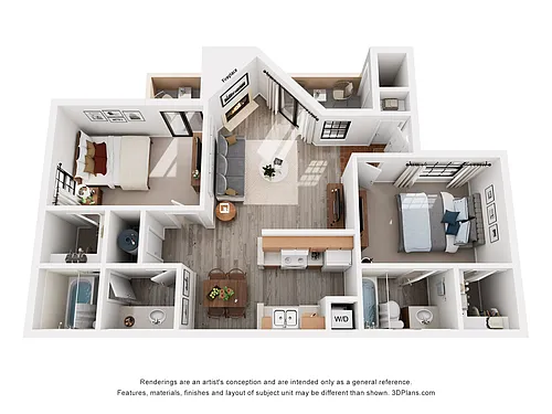 Floor plan Tijeras