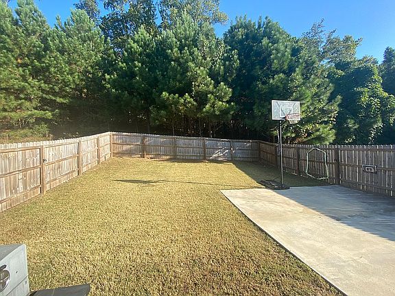 Backyard view from house