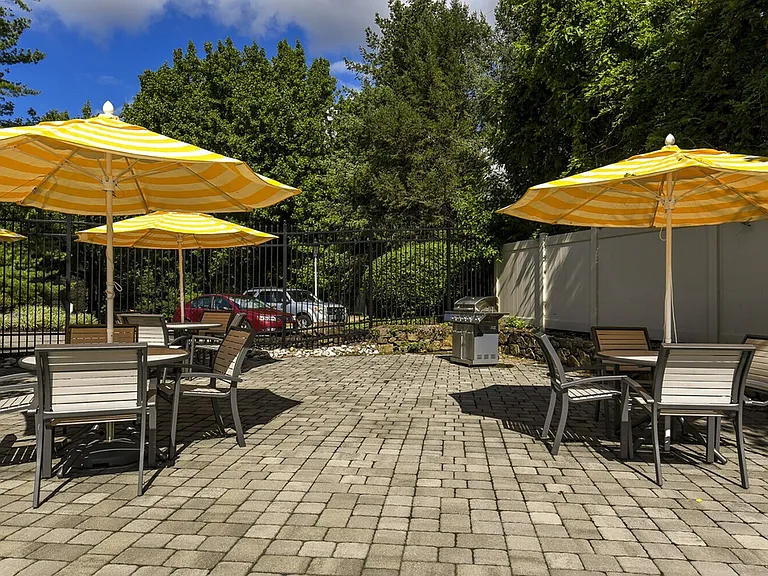 Poolside Seating Area