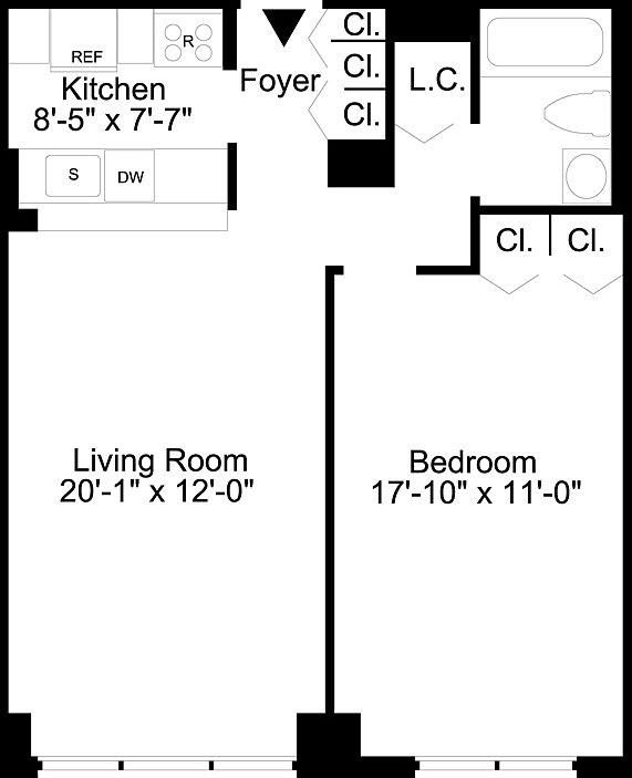 2nd image of 45 W 60th St APT 19C