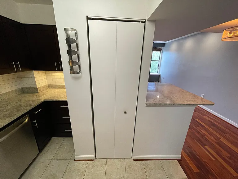 Washer/Dryer Tucked Away