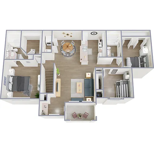 Floor plan 3 Bedroom