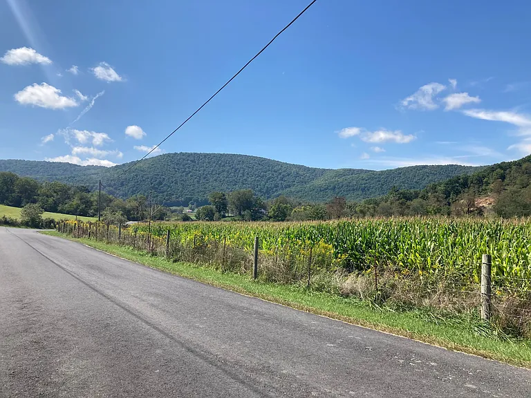 Home backs up to 300 acres of farm land.