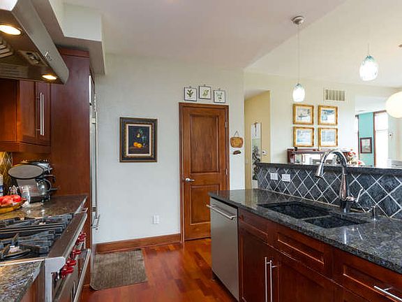 kitchen with sub zero