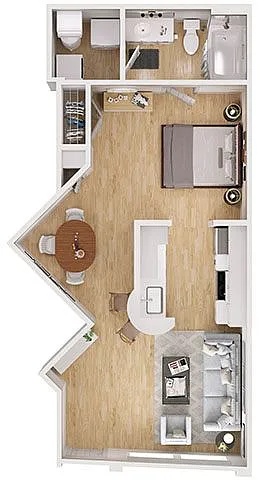 Floor plan E1I-L