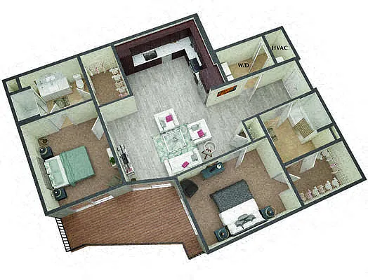 Floor plan Holmes