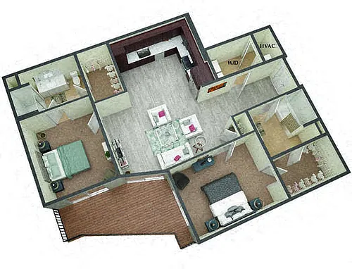 Floor plan Holmes