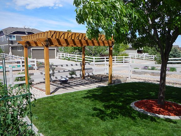 Backyard Pergola