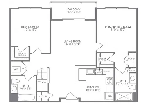 Floor plan Vervain West
