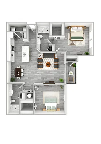 Floor plan B1