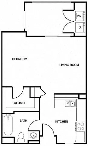 Floor plan Efficiency Aspen