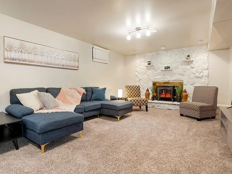Downstairs living room