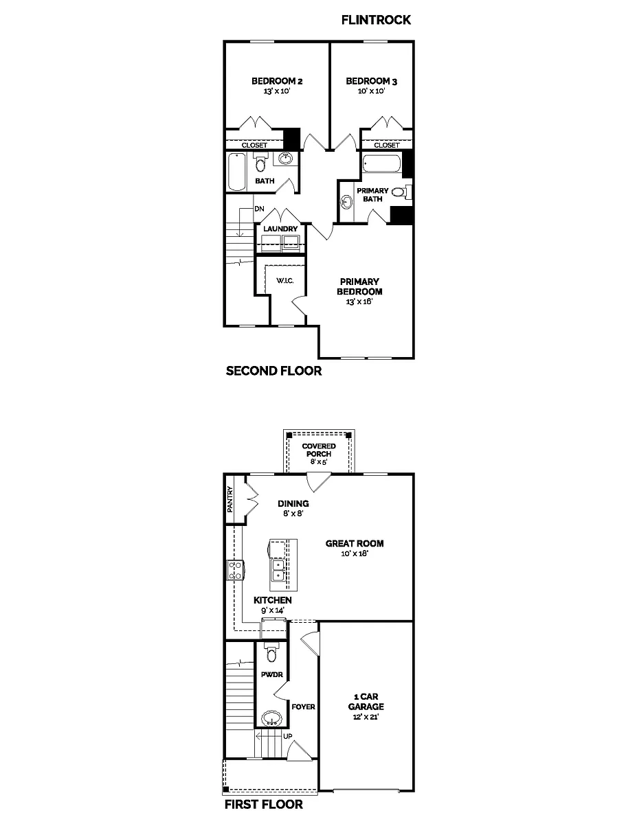 Floor plan Flintrock