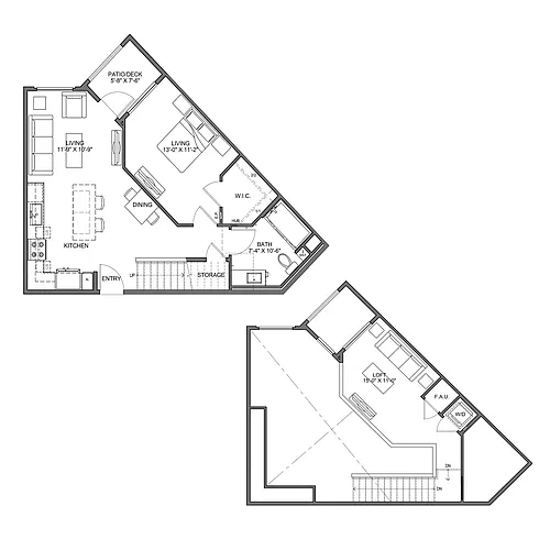 Floor plan Plan A1L