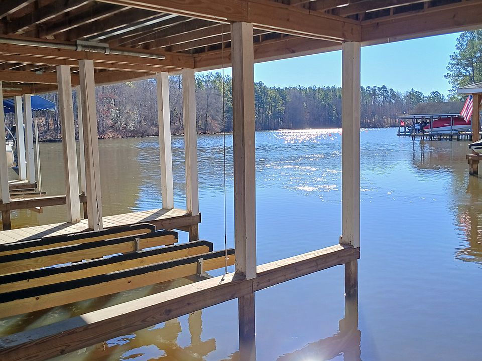 Boat house on Lake Gaston