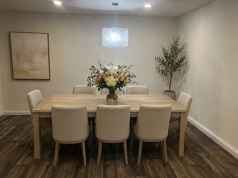 Dining area virtual 3