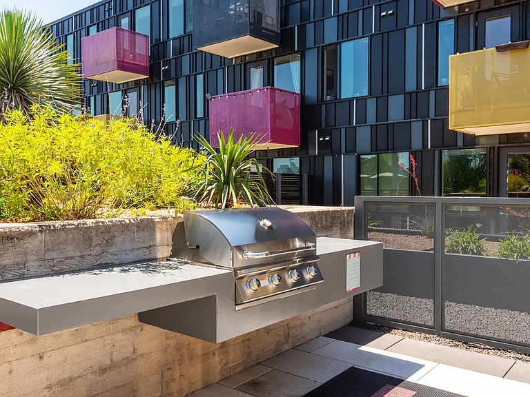 Outdoor Grills By The Pool