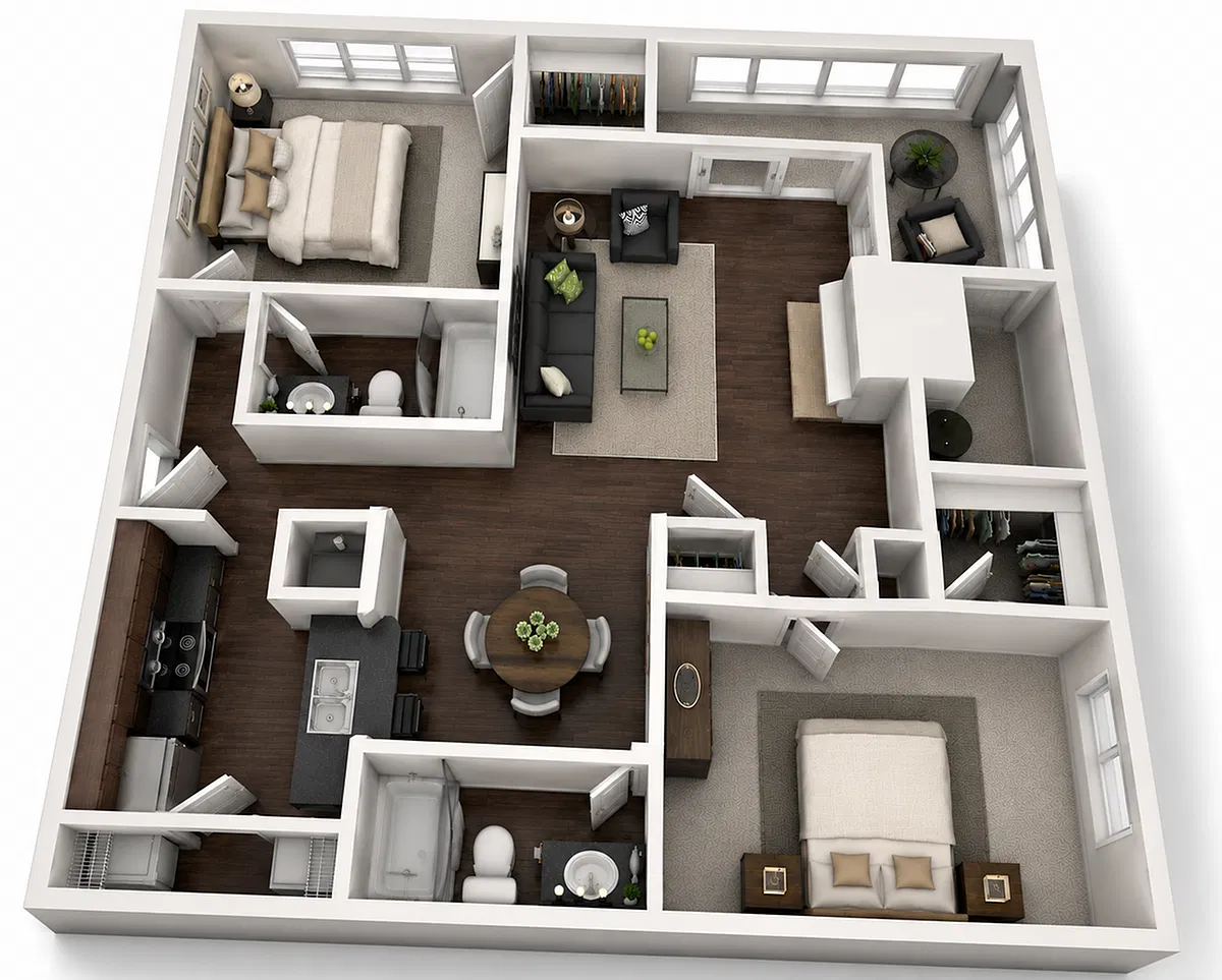 Floor plan The Magnolia