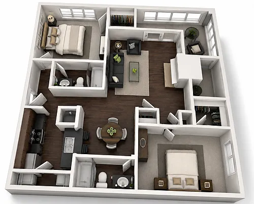 Floor plan The Magnolia