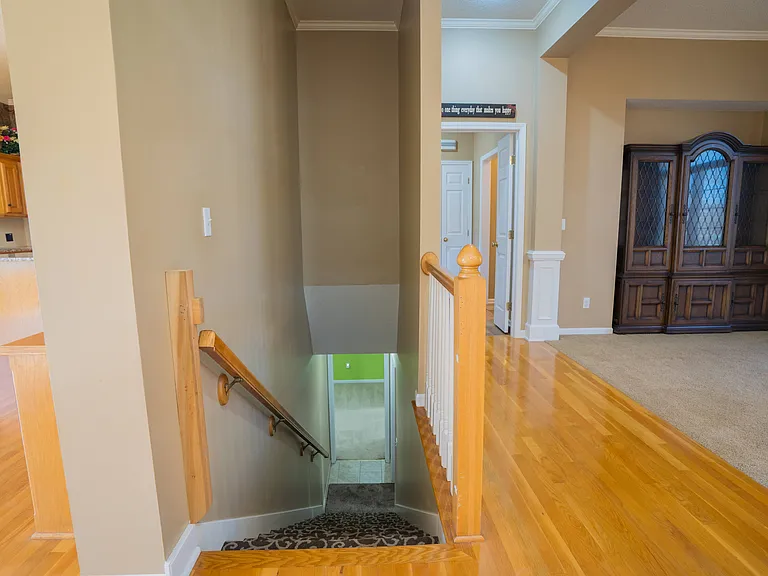 Stairs to basement