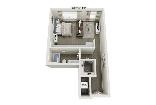 Floor plan S1E