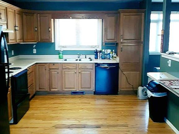 Hardwood Floors in Kitchen