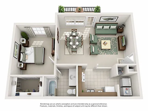 Floor plan Campbell Luxe