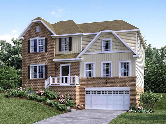 Elevation H Opt New England Partial Brick Front