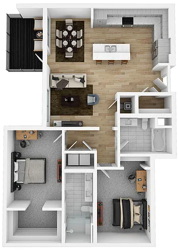 Floor plan B3