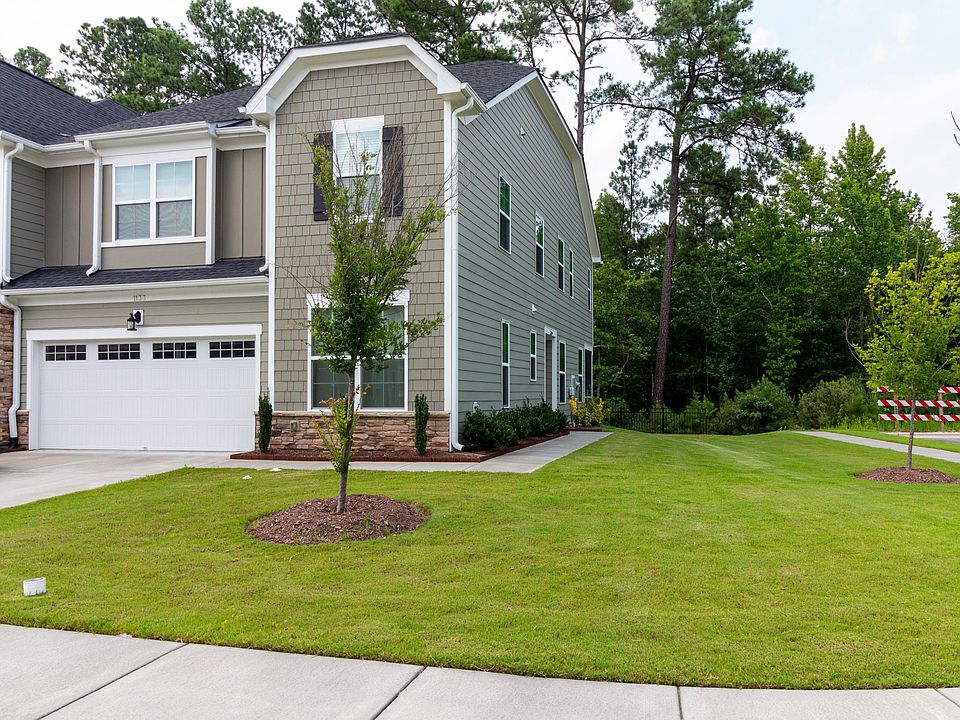 Luscious lawn maintained by HOA