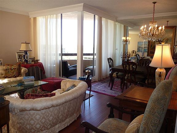 You have access to the Balcony from the Living Room or the Dining room.