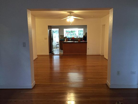 From living room to the kitchen