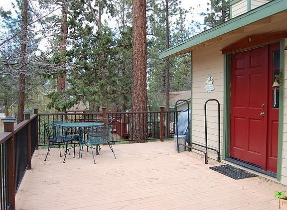 Deck with BBQ area