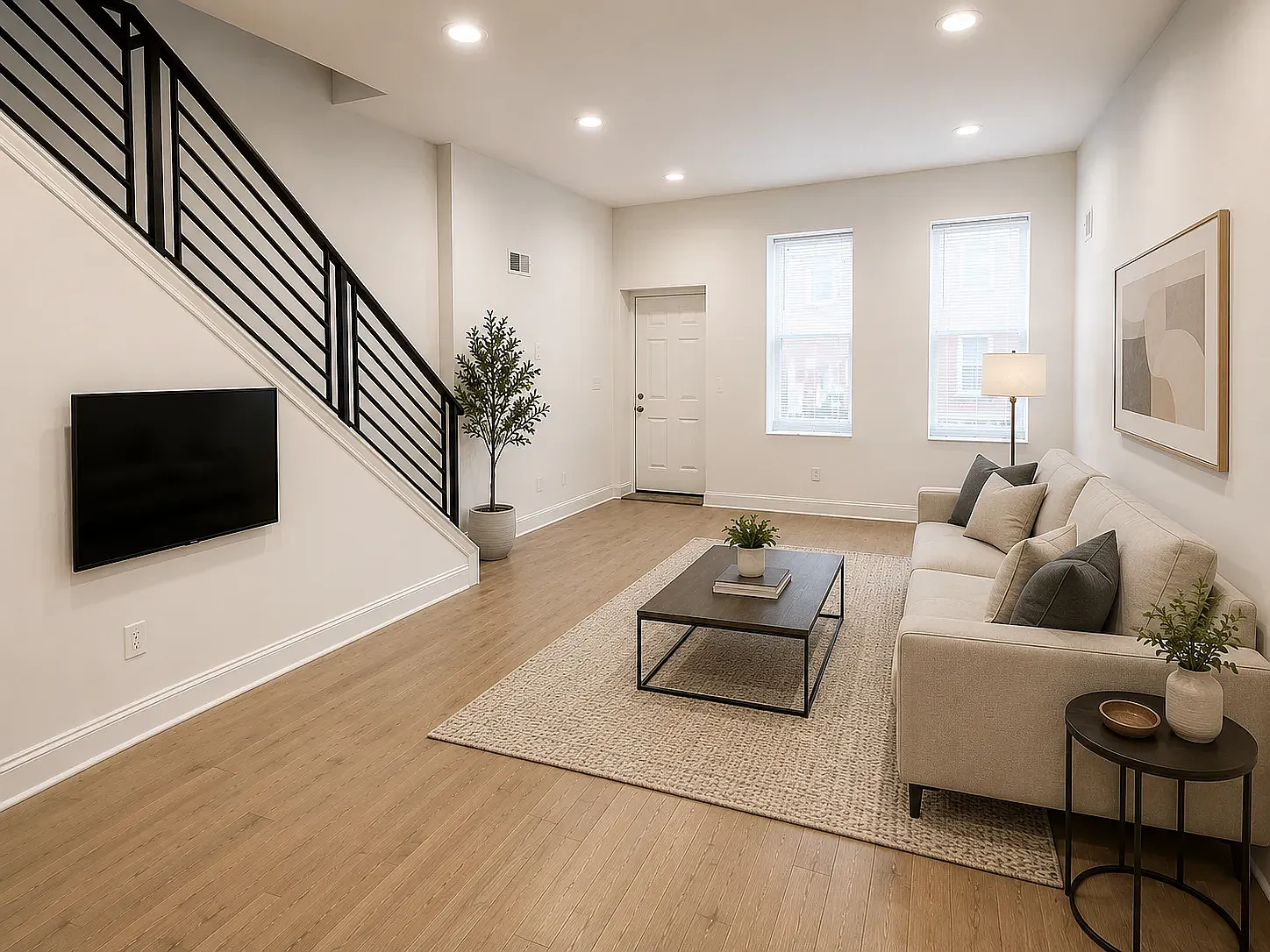 Modern 3-Bedroom Rowhome Steps from Fairmount Park — Photo 2
